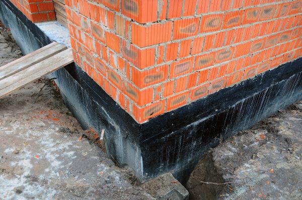 Brick Foundation Waterproofing in Bloomington